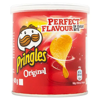 Pringles Chips originales 40 g (carton de 12)