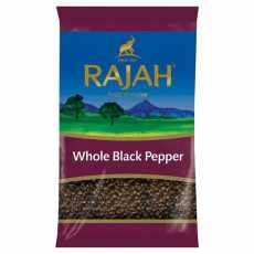 Rajah Whole Black Pepper 100g, No Artificials, Good for Vegetarian