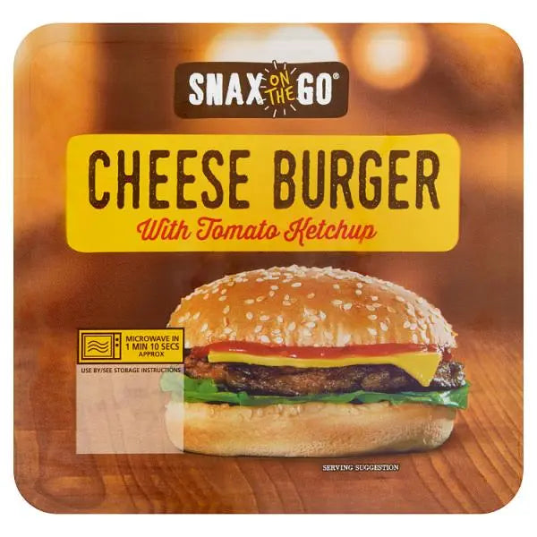 Snax on the Go Cheese Burger