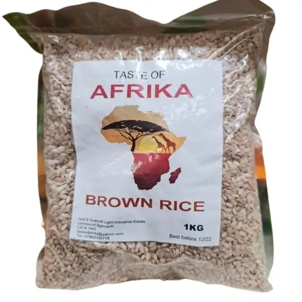 Rezept für afrikanischen braunen Reis