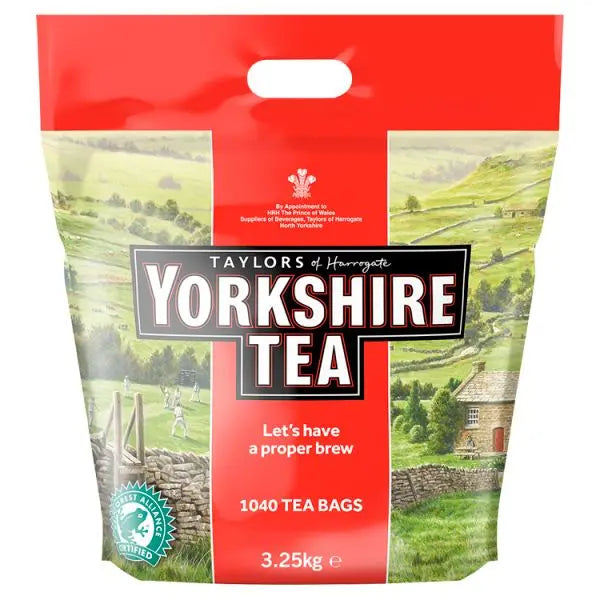 Sachets de thé Yorkshire