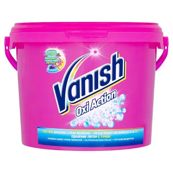 Vanish Oxi Action Pulver-Fleckenentferner für Textilien, 2,4 kg