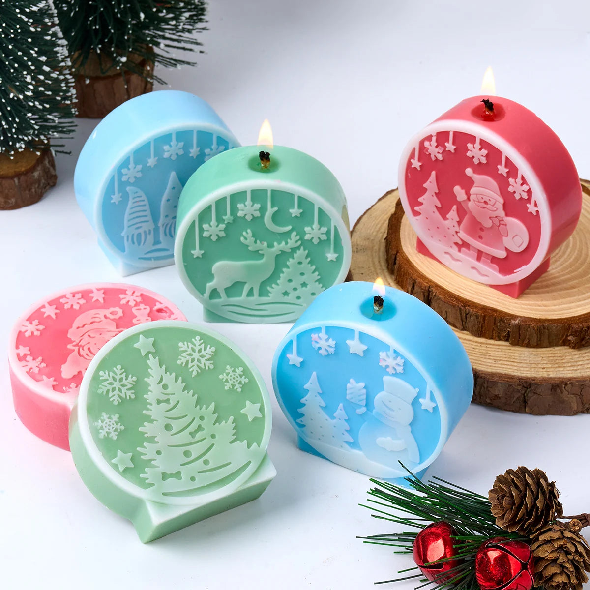 DIY Weihnachtsdeko: Silikonformen für zauberhafte Kreationen