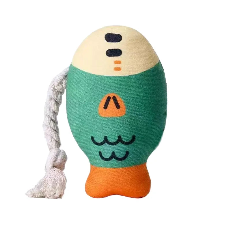 Quietschender Fisch: Das Kauspielzeug für gesunde Hundezähne & mehr Spaß