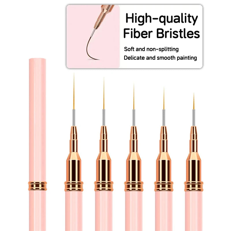 Entfessle deine Kreativität: Präzisions-Nail Art mit Liner Pinseln