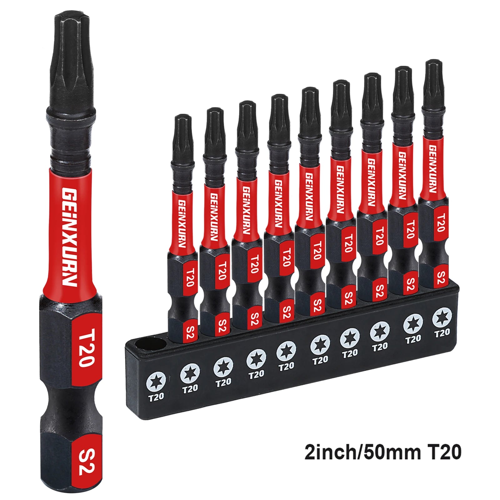 2 Zoll T20 Torx Schraubendreher-Set – Magnetisch & aus S2 Stahl