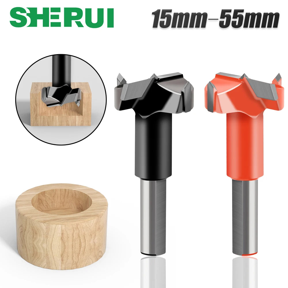 Holzbearbeitungs-Reihenbohrer mit 10 mm Schaftdurchmesser in versch Varianten