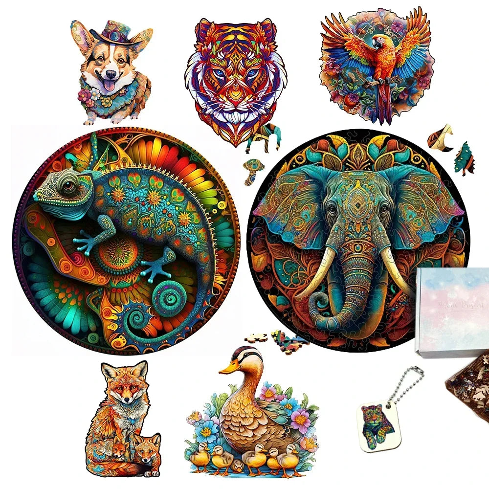 3D Holzpuzzle: Mehr als nur Spielzeug – Kreativität & Entspannung