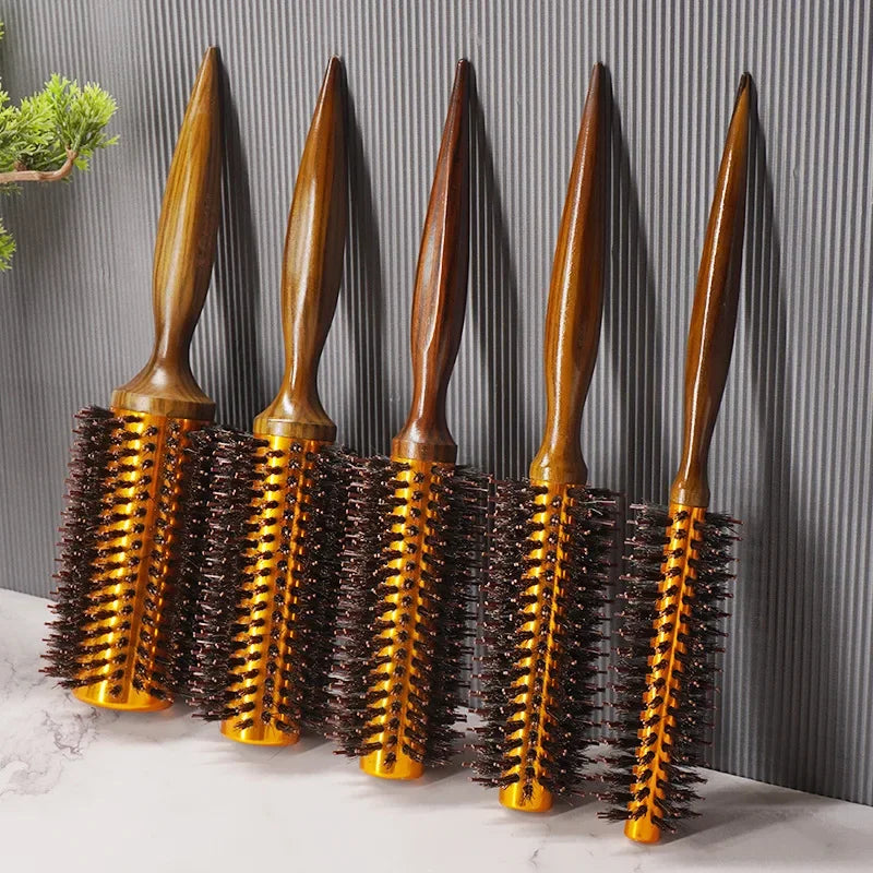 Runde Haarbürste: Glanz & Volumen für jeden Haartyp!