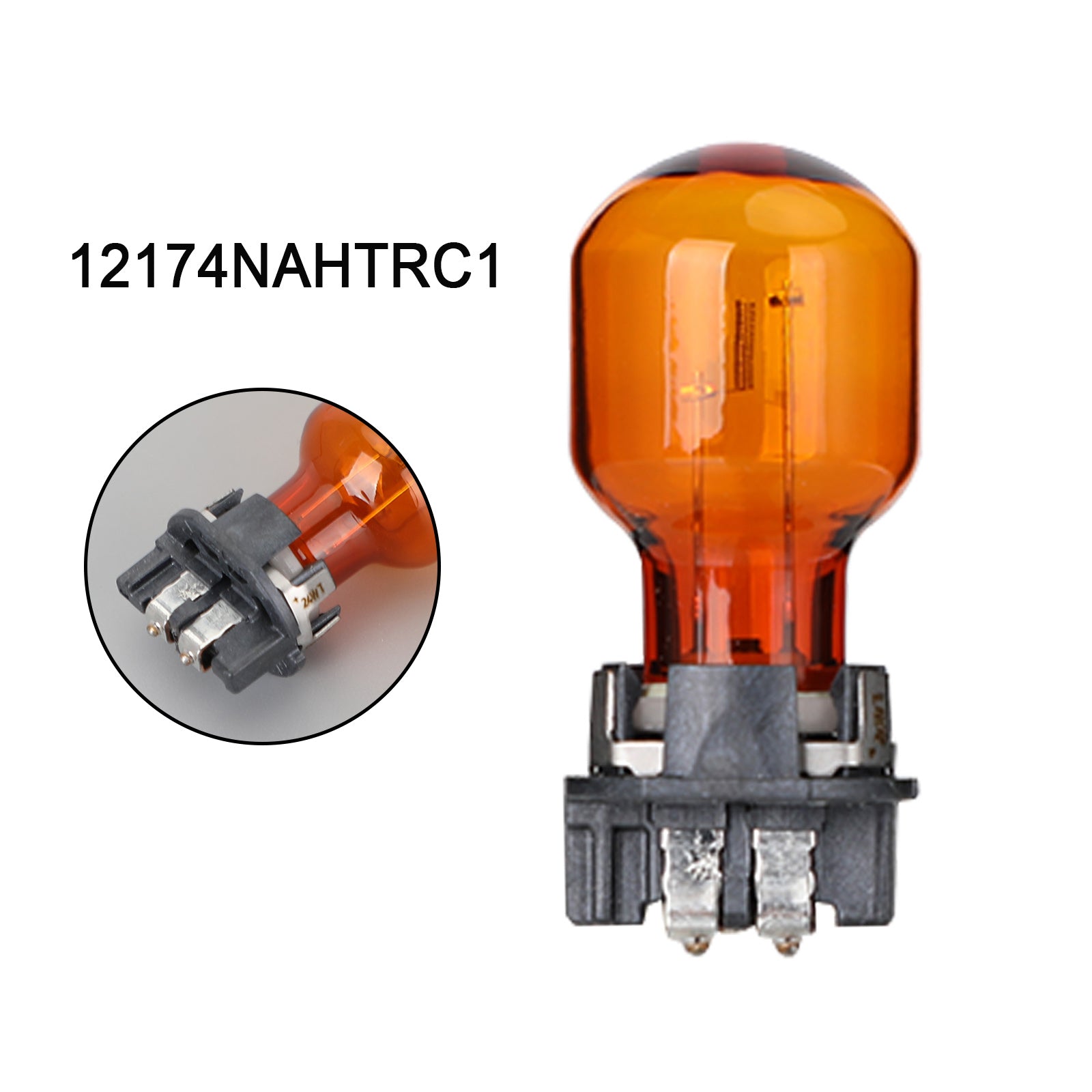 Philips 12174NAHTRC1 Car Standard Auxiliary Bulbs PWY24W 12V24W WP3.3x14.5/4