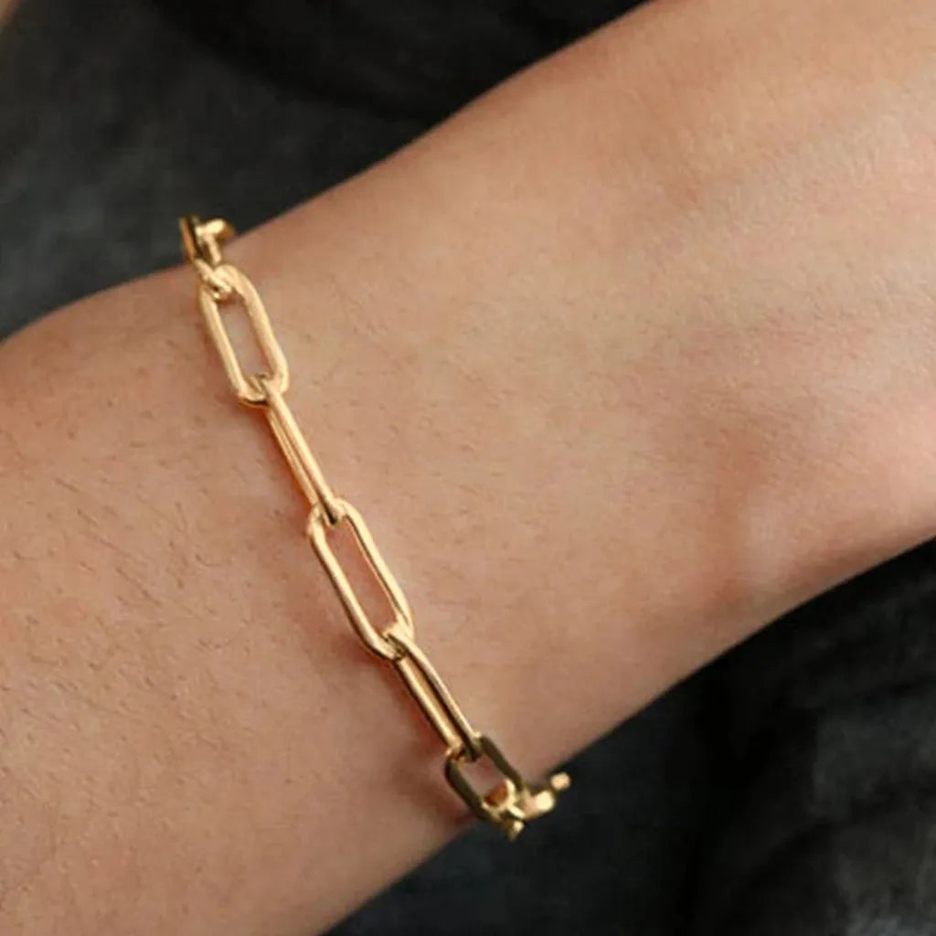 Vintage Delicate Premium Interlinking Bracelet-ReesJewels-ReesJewels