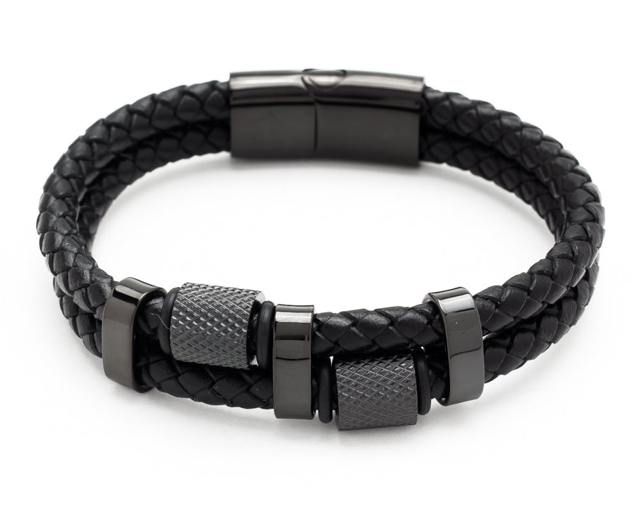 Outlaw - Double Woven Leather Bracelet – Kartel