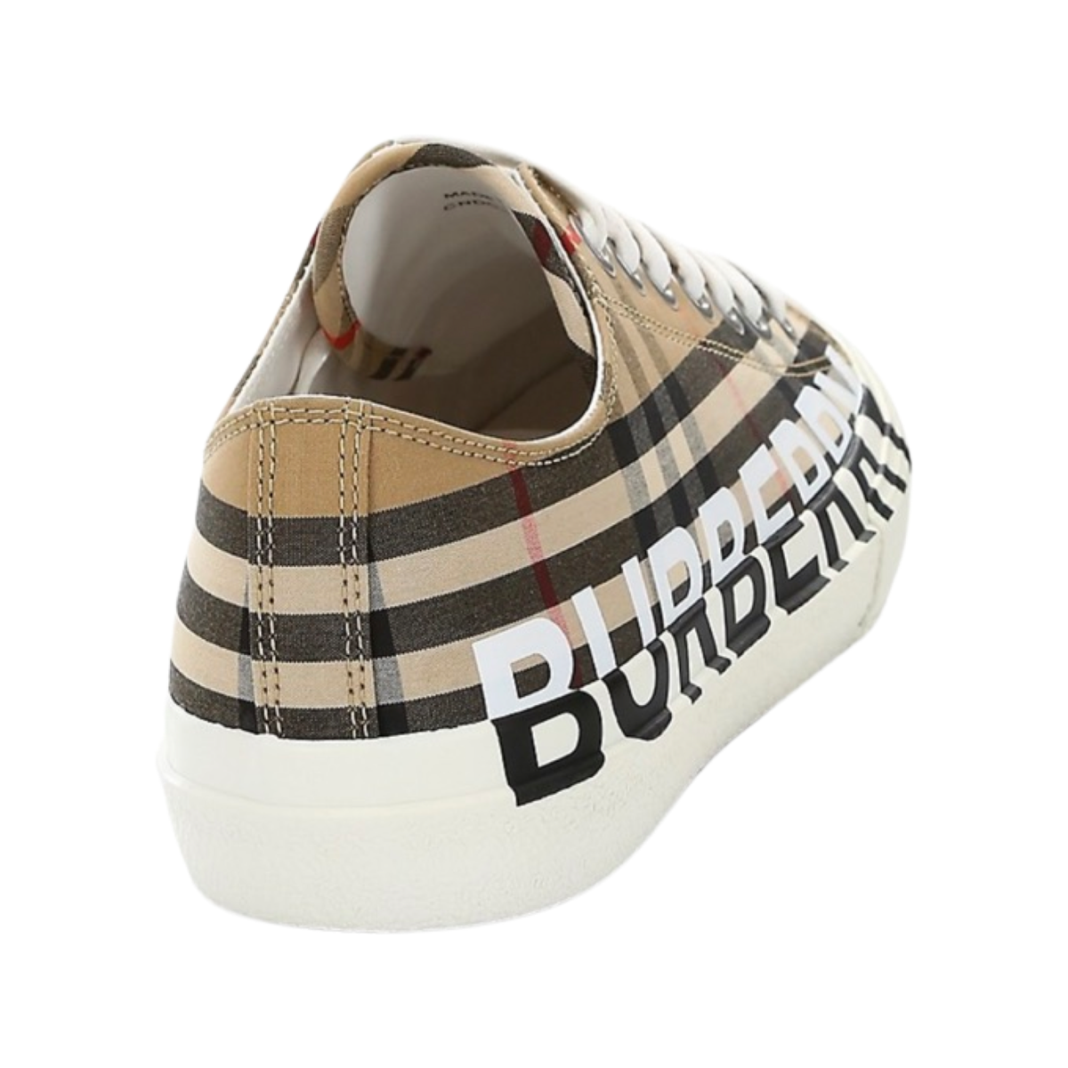 Burberry Larkhall Vintage Check Canvas Sneakers – LushElle