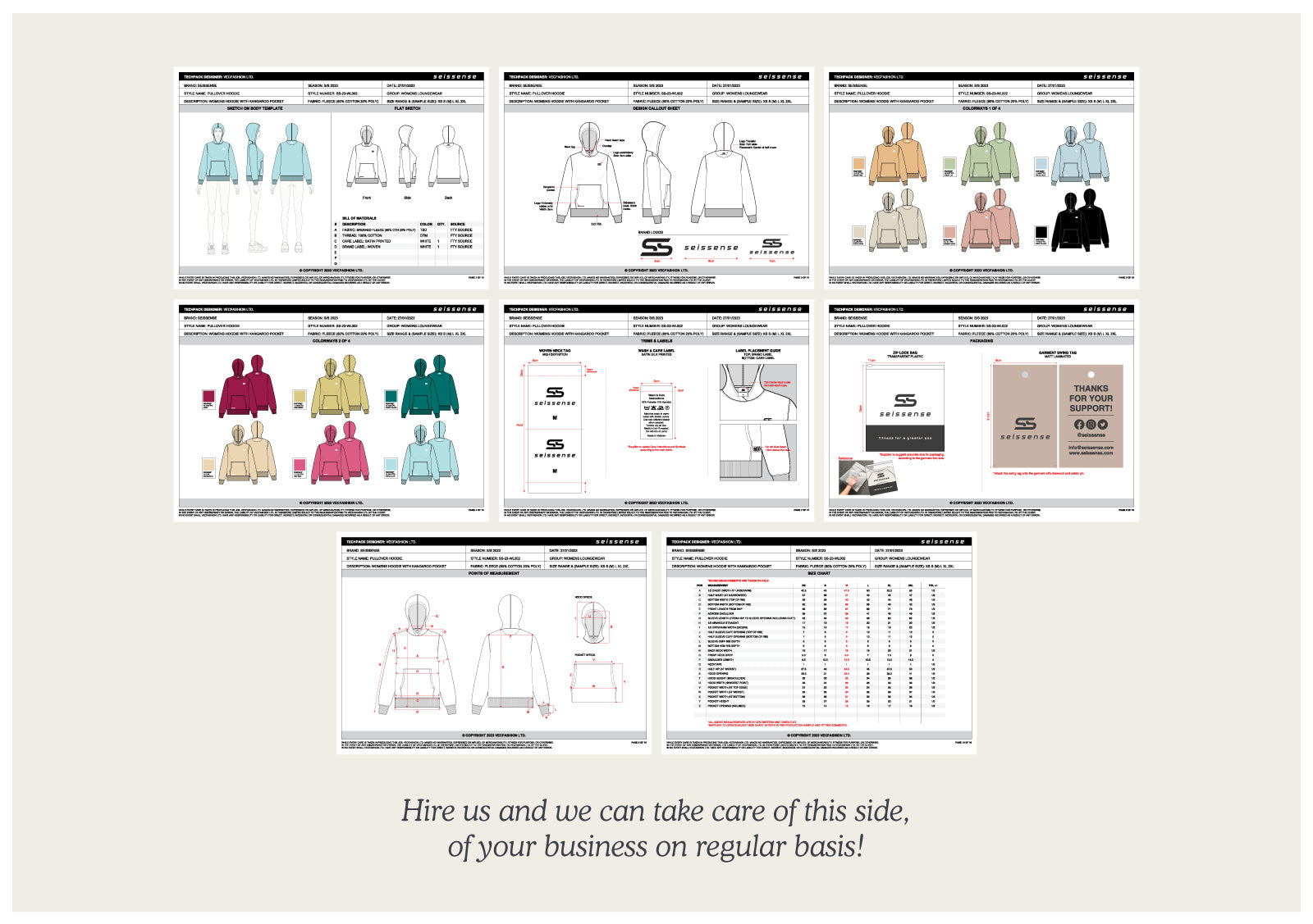 garment tech packs