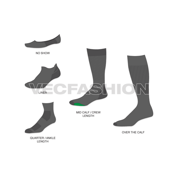 5 Most Common Socks - VecFashion