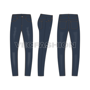 Mens Mechanic Jacket Flat Sketch - VecFashion