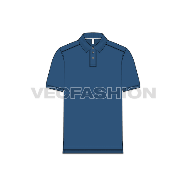 Men’s Polo T-Shirt Mockup
