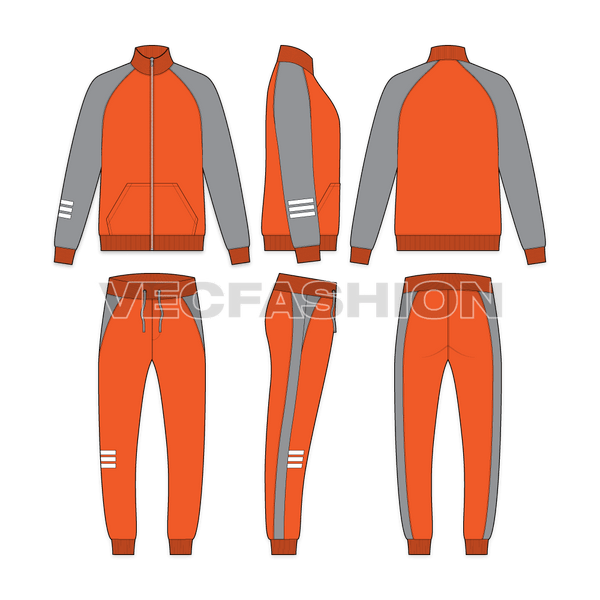 Mens Sport Tracksuit - VecFashion
