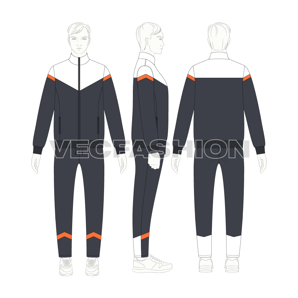 Fashion Sketch Template, Hoodie Template, t shirt vector