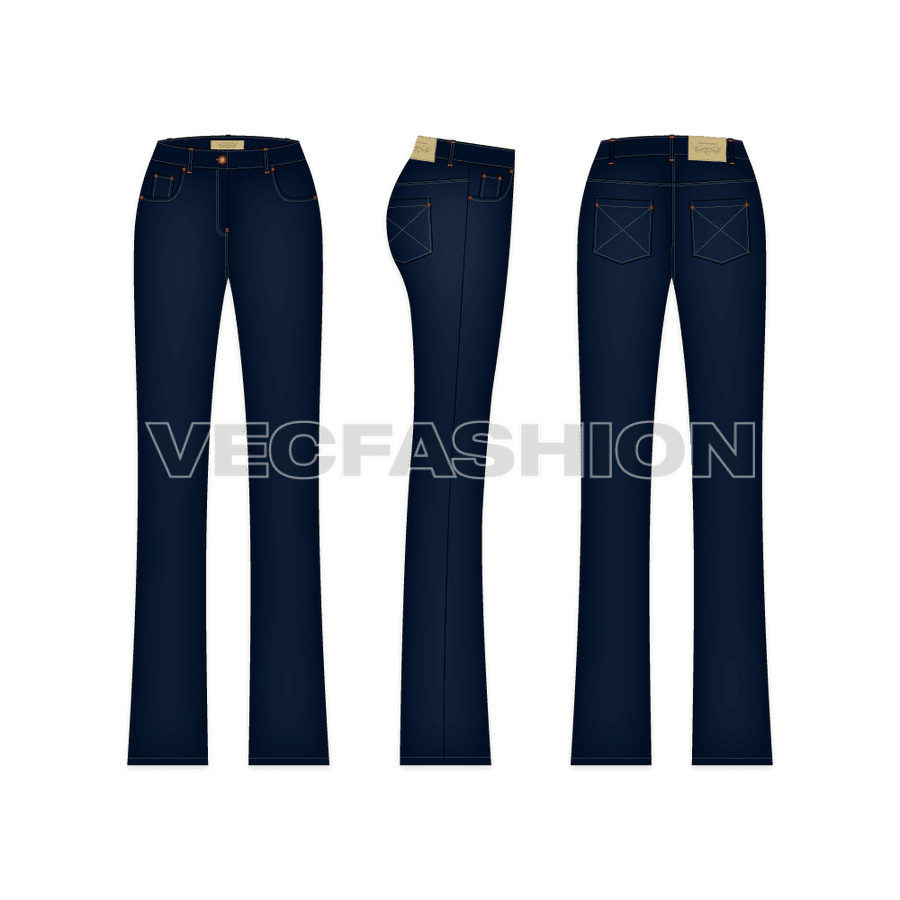 Women Oversized Jacket Flat Sketch - VecFashion