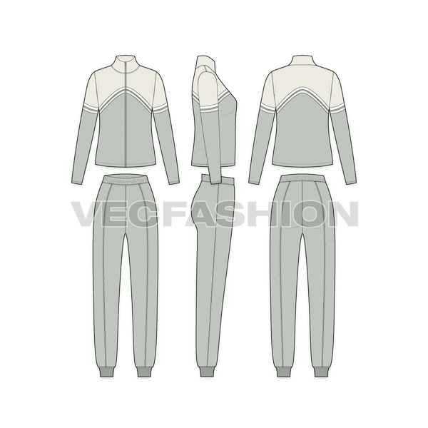 Women's Terry Tracksuit - VecFashion