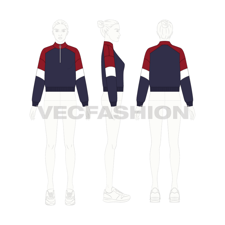 Women's Track Jacket - VecFashion