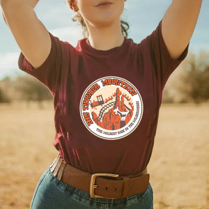 Big Thunder Mountain Women's Vintage Style T-Shirt - Oceanview Gifts