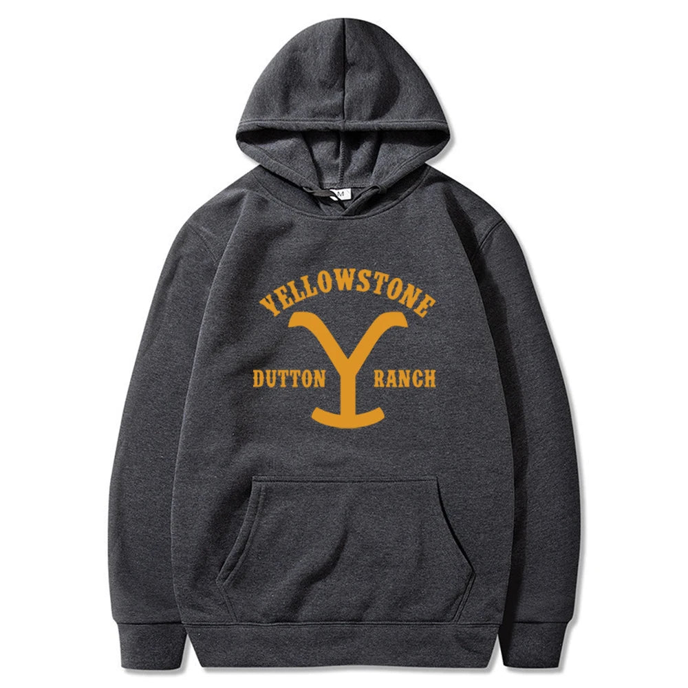 Yellowstone TV Show Womens Dutton Ranch Pullover Hoodie