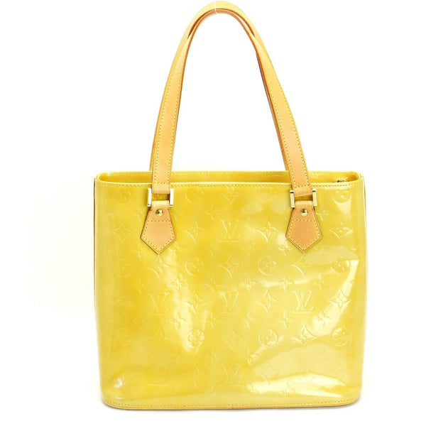 Louis Vuitton Yellow Monogram Vernis Houston PM