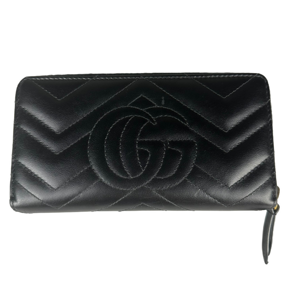 Gucci GG Marmont Continental Long Wallet Pink – Lost Designer