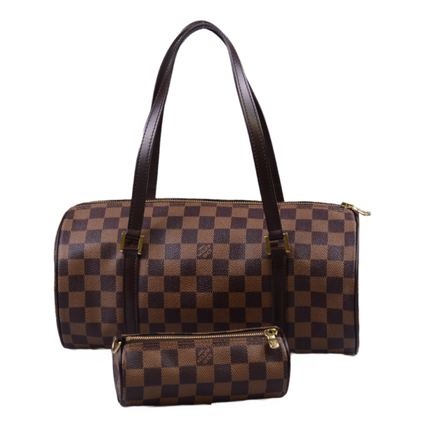 Authentic Louis Vuitton Papillon 30 Monogram Canvas Hand Bag w