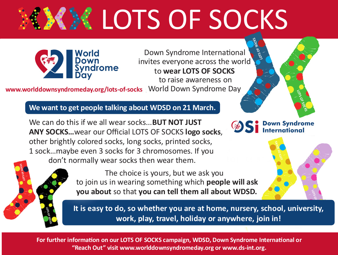 Down Syndrome Awareness Socks Socks & Souls