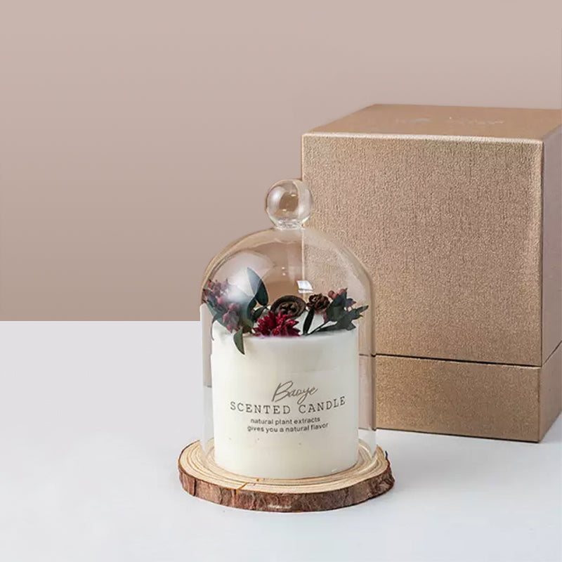 Verbena rosewood candle gift box