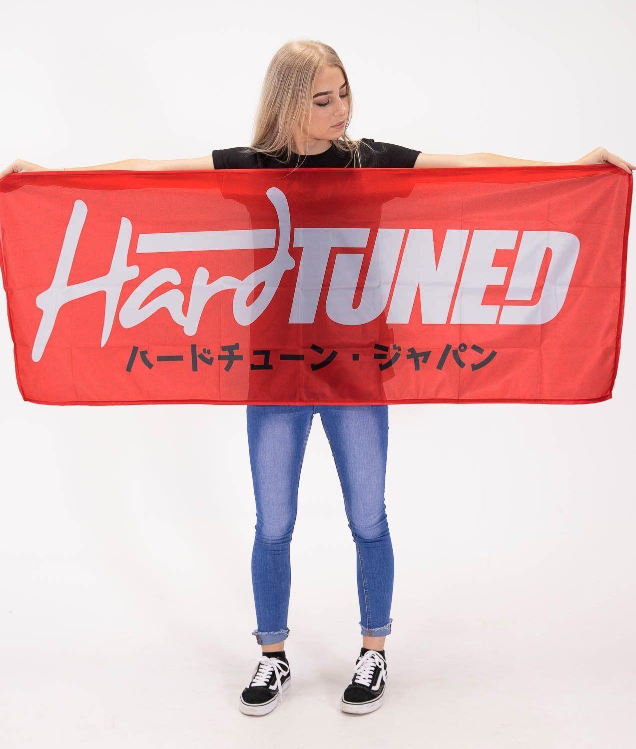 HardTuned Red Workshop Flag Banner - Hardtuned