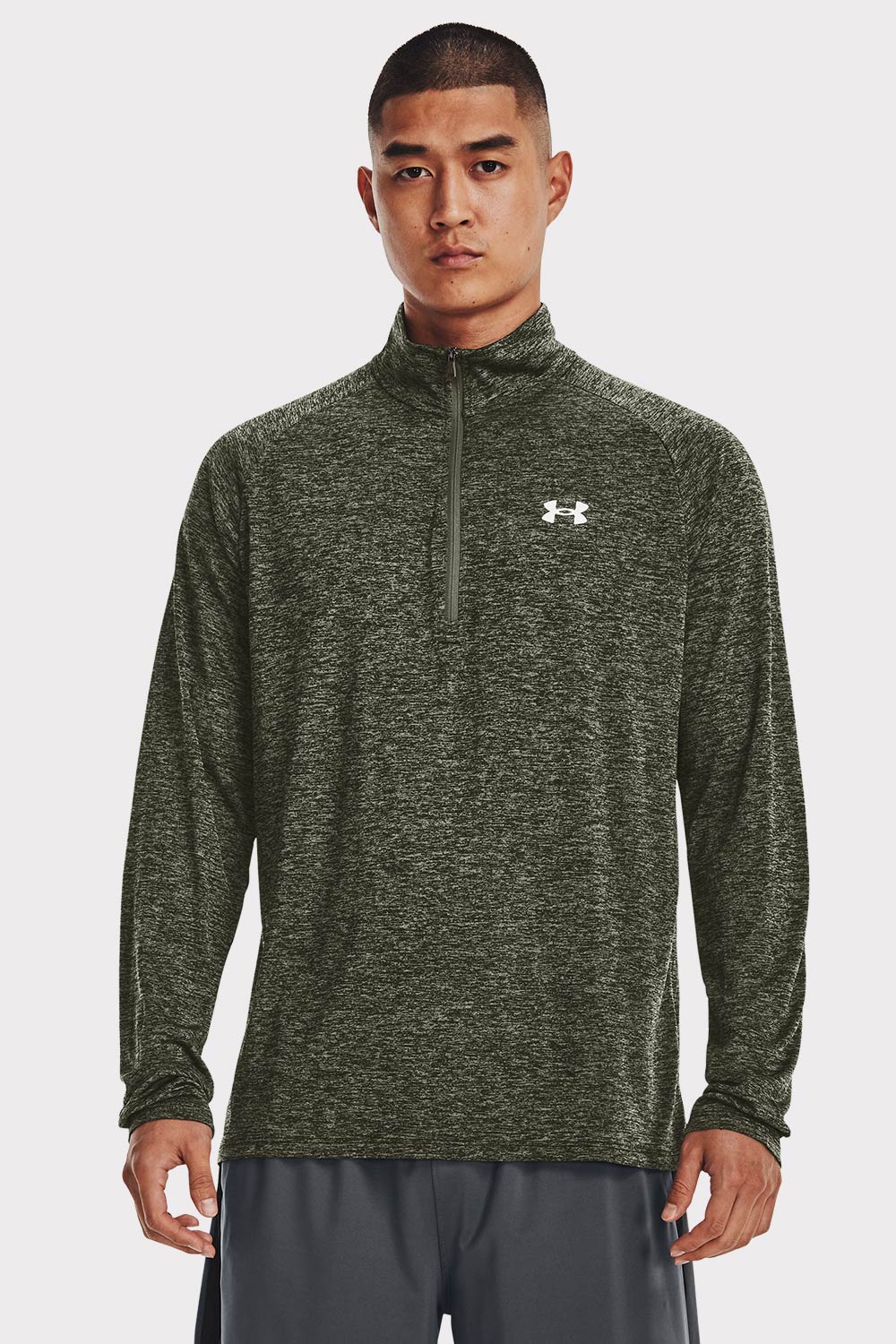 Under Armour UA Tech 2.0 1/2 Zip - Marine Od Green Green / LG Långärmad tröja