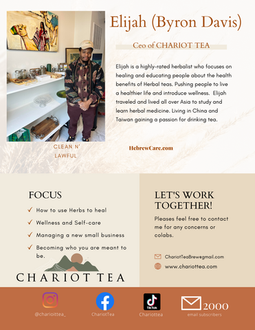 Chariot Tea started from the ground up as just a conversation sitting and living in a basement to travel all over the world and in Asia.