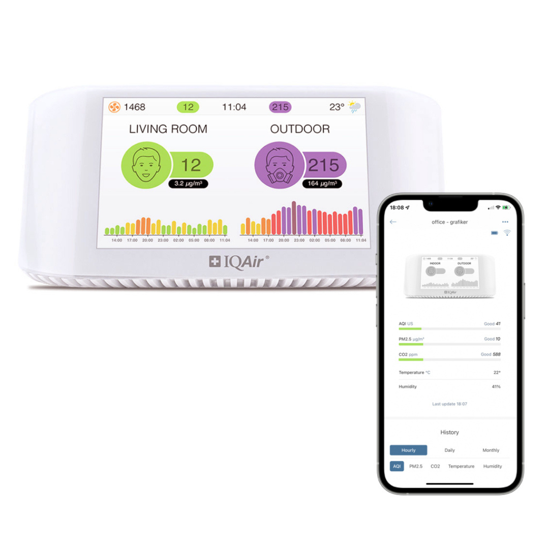 Indoor Air Quality Monitor for Homes and Businesses