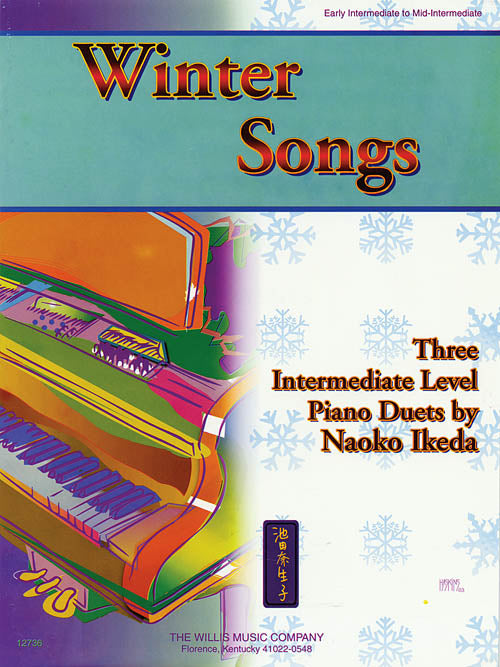 Download Ikeda Naoko Winter Song Three 3 Intermediate Duets Piano Duet Coulsons Sheet Music