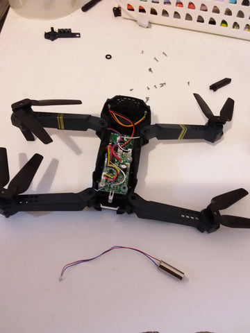 eachine e58 battery removal