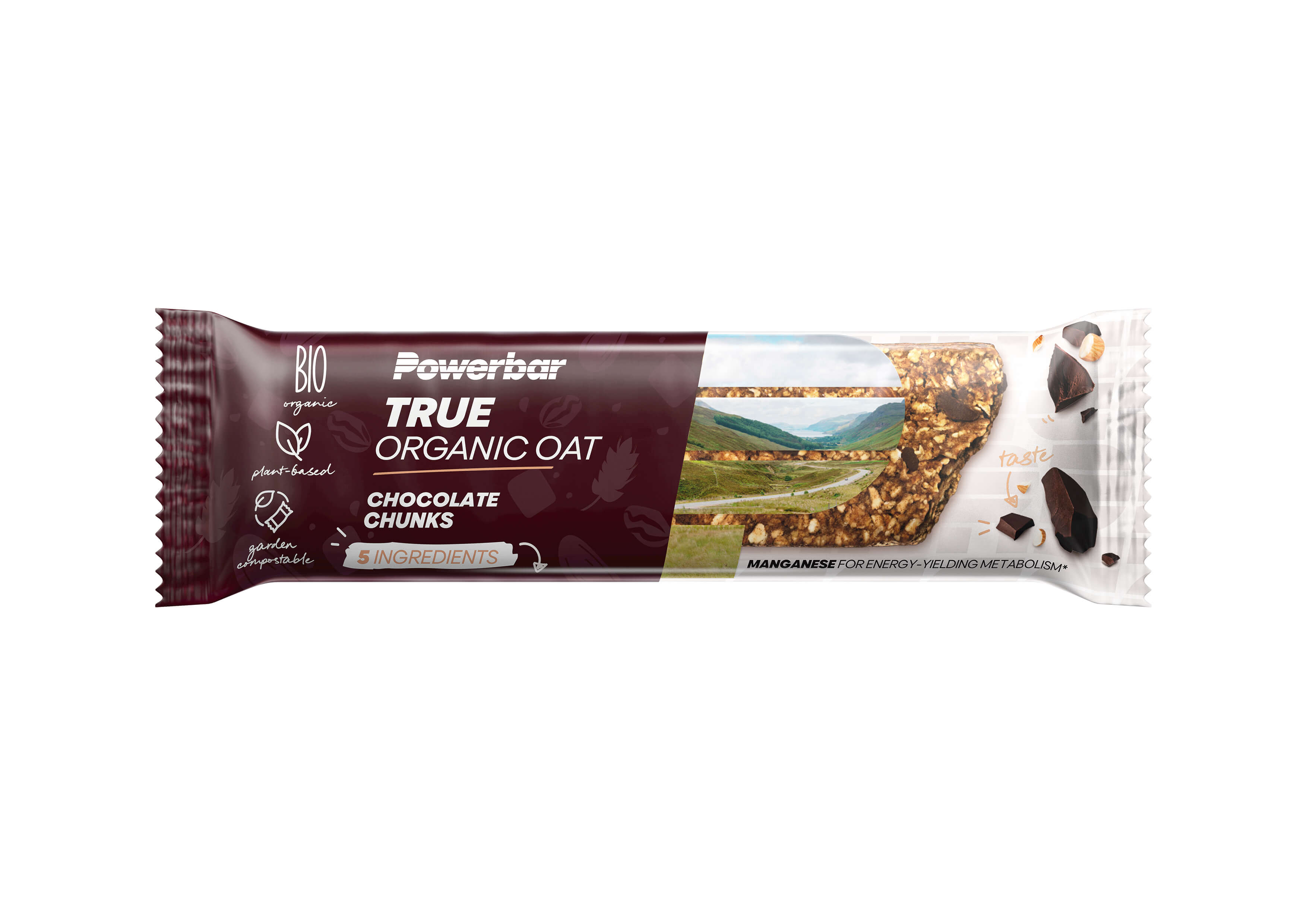 Energibar, True Organic Oat Vegan Chocolate Chunks