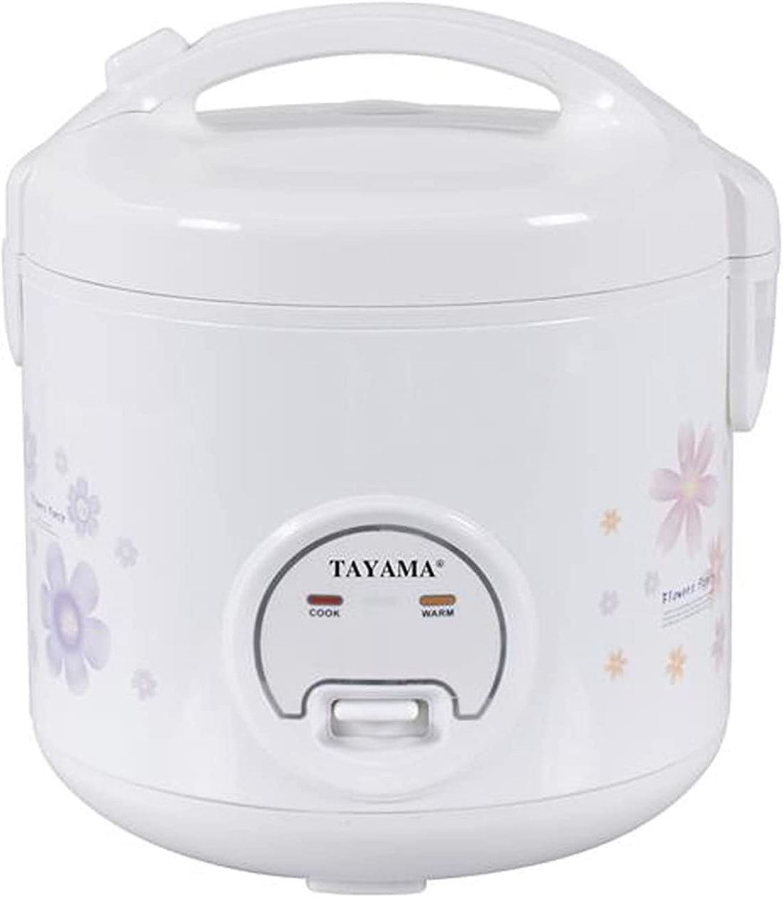 Tayama 1.5 Cup Portable Mini Rice Cooker - White TMRC-03R