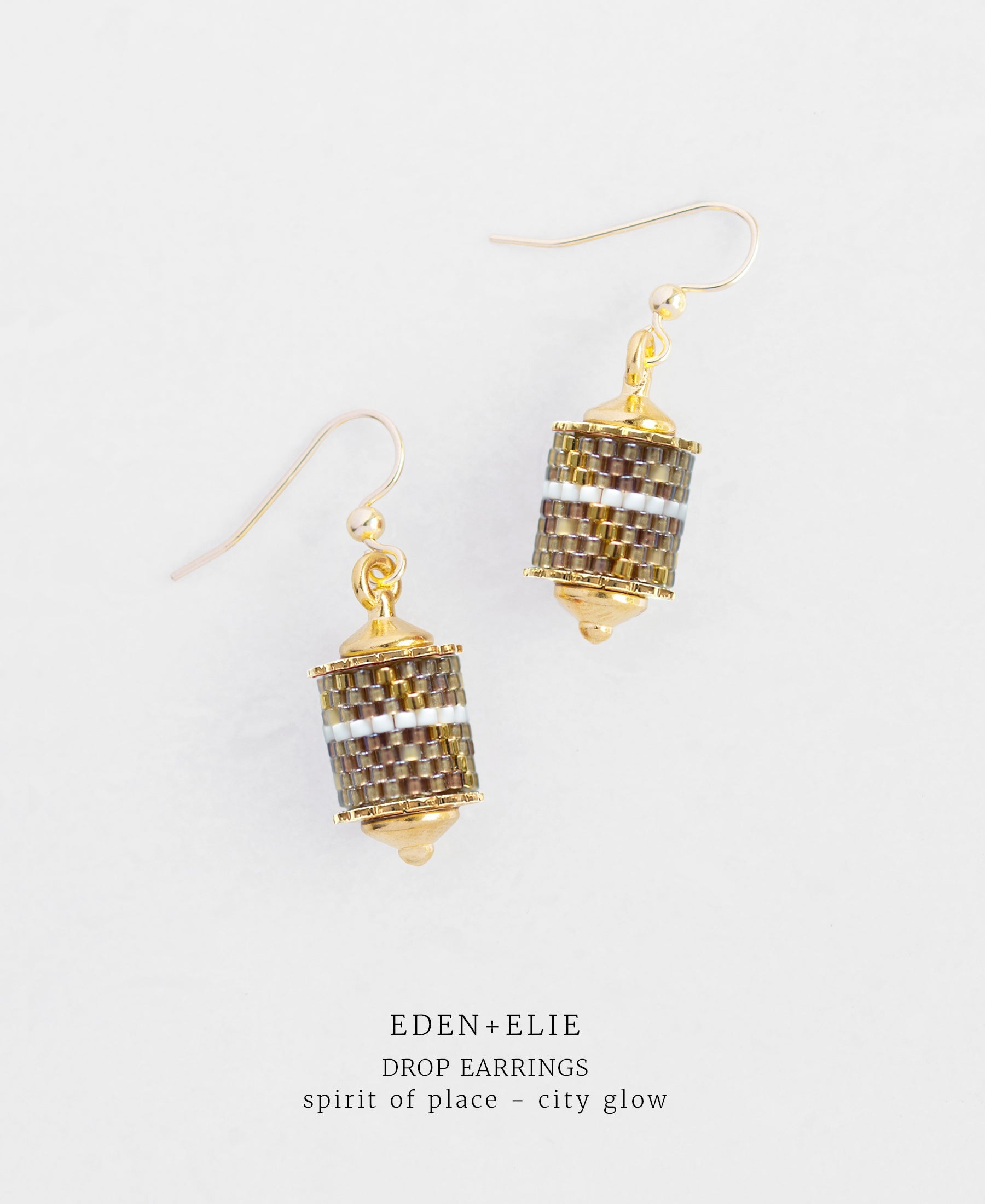 Everyday Drop Earrings - Spirit of Place City Glow - Eden  Elie product image