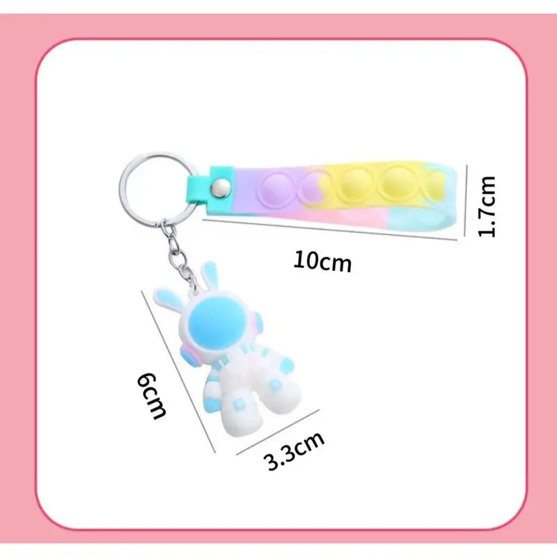 多色橡胶包挂件礼物适合和同事背包配件产品详情 5