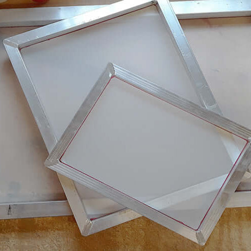 25x36 aluminum screen printing frame with 380 mesh