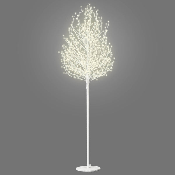 5ft LED Bonsai cherry tree in pure white color - SLMT041