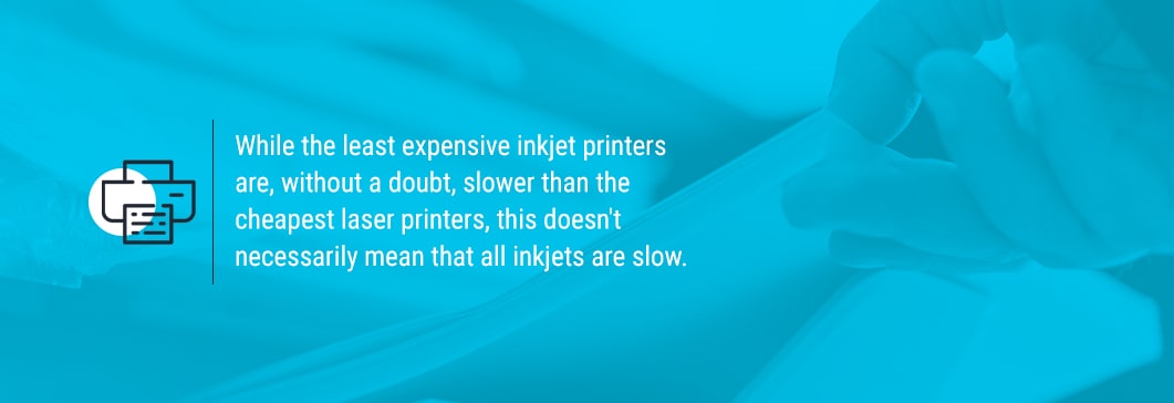 Comparing Printing Speed