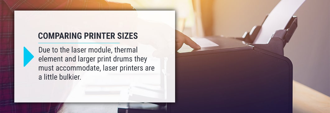 Comparing Printer Sizes
