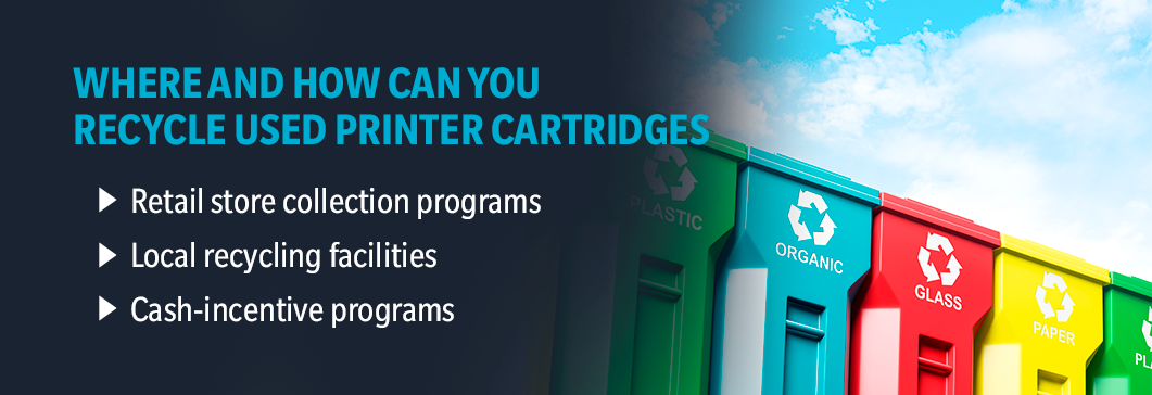 how you can recycle printer cartridges