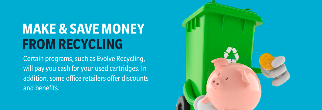 make and save money from recycling