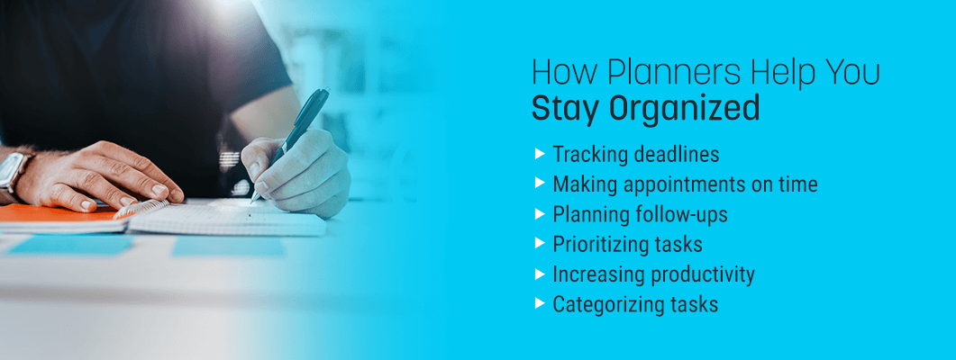 how planners help you stay organized